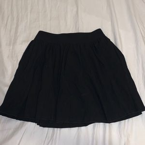This is a black skirt from Shein
